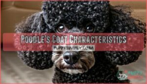 poodle's coat characteristics