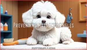 preventing mats and tangles