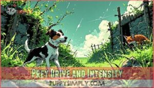 prey drive and intensity