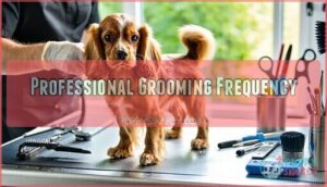 professional grooming frequency