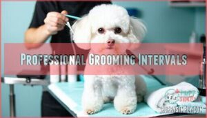 professional grooming intervals