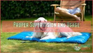 proper supervision and usage