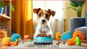 providing engaging toys providing engaging toys