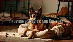 providing shelter and comfort