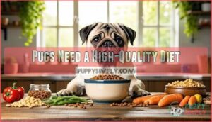 pugs need a high-quality diet