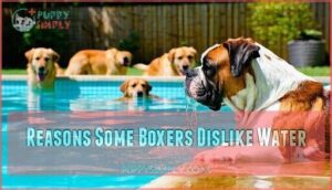 reasons some boxers dislike water