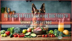 reasons to feed homemade dog food to german shepherds