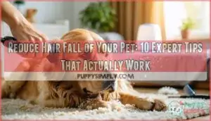 reduce hair fall of your pet