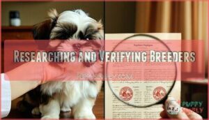 researching and verifying breeders