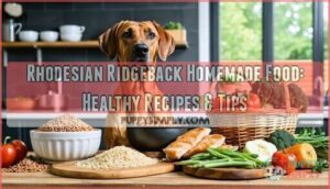 rhodesian ridgeback homemade food