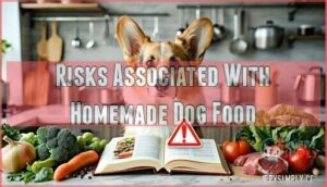 risks associated with homemade dog food