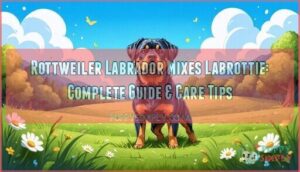 rottweiler labrador mixes labrottie a complete guide