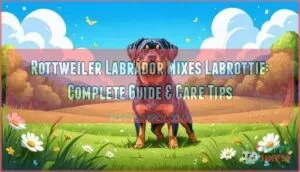 rottweiler labrador mixes labrottie a complete guide