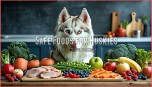 safe foods for huskies