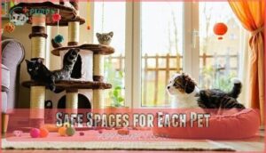 safe spaces for each pet