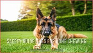safety guidelines for bone chewing