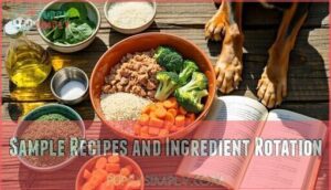 sample recipes and ingredient rotation