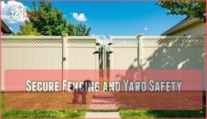 secure fencing and yard safety