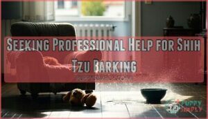 seeking professional help for shih tzu barking