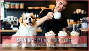 serving size and cup types