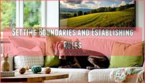 setting boundaries and establishing rules