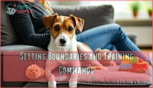 setting boundaries and training commands
