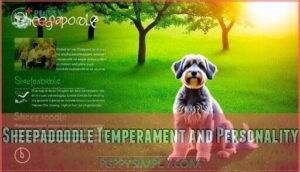 sheepadoodle temperament and personality