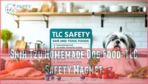 shih tzu homemade dog food: tlc safety magnet