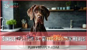 single-protein vs. mixed-protein meals