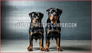 size and weight comparison