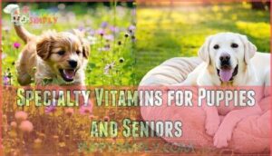specialty vitamins for puppies and seniors