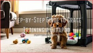 step-by-step guide to crate training a cavapoo