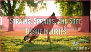 strains, sprains, and soft tissue injuries