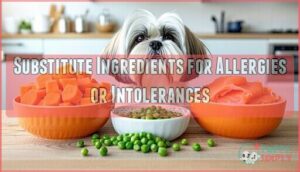 substitute ingredients for allergies or intolerances