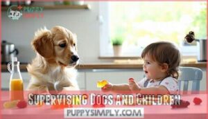 supervising dogs and children