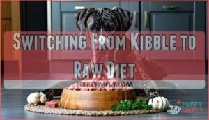 switching from kibble to raw diet