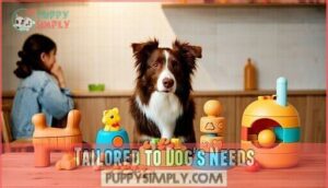 tailored to dog's needs