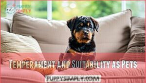 temperament and suitability as pets