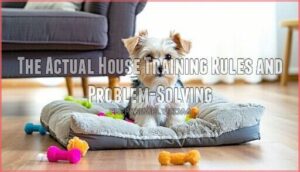 the actual house training rules and problem-solving