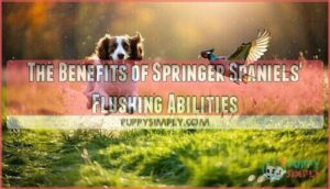 the benefits of springer spaniels' flushing abilities