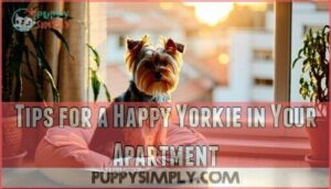 tips for a happy yorkie in your apartment