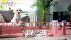 tips for choosing a dog when you have allergies