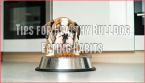 tips for healthy bulldog eating habits