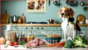 tips for making homemade dog food for beagles