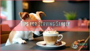 tips for serving safely