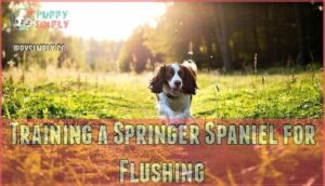 training a springer spaniel for flushing