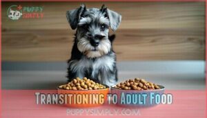 transitioning to adult food