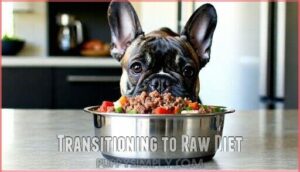 transitioning to raw diet