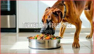 turkey and vegetable