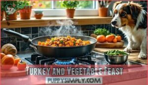 turkey and vegetable feast